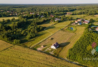 Działka budowlana, z widokiem na staw, łąki, pola