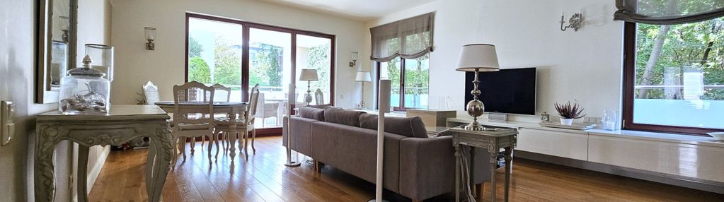 Sprzedam mieszkanie(120m2), ogród, garaż, mokotów.