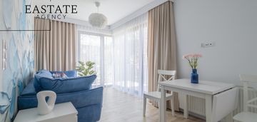 Stylowe mieszkanie blisko gumed, balkon i garaż