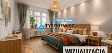 Przestronne mieszkanie w samym centrum miasta.