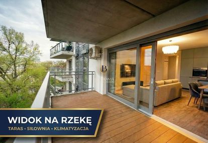 Taras✅widok na rzekę✅klimatyzacja ✅siłownia✅