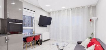 Dwa pokoje, loggia, winda, pełne umeblowanie