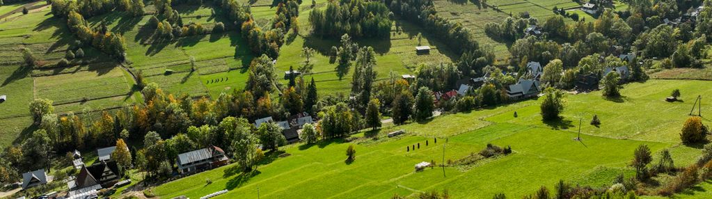 Widokowa działka rolna w brzegach