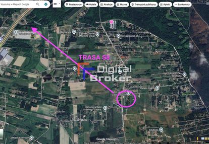 | działka | 1314m | żabia wola | grodzisk maz. |