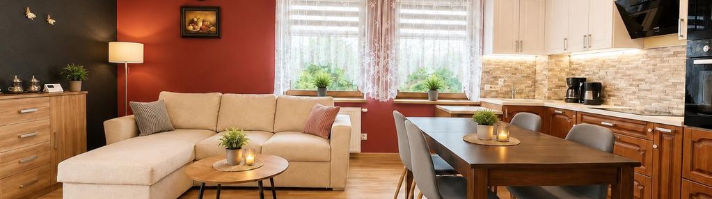 Słoneczne mieszkanie 60 m² z dużym tarasem i widokiem na zieleń | skarbimierzyce