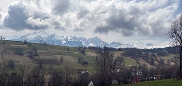 Działka z panoramicznym widokiem na tatry