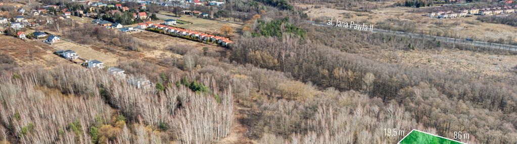 Cudna działka przy lesie pod dom, lub cały pasek!