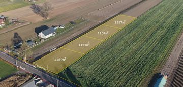 Działki budowlane z mediami – czarnów gm. leszno