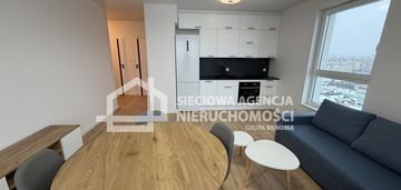 Nowe 3-pok.mieszkanie w redzie-niebieski bursztyn