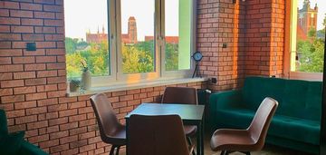 2 pokoje w centrum gdańska z widokiem na starówkę