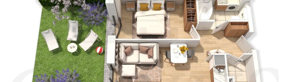 ❤️ piękne mieszkanie z ogródkiem 55m2 ! okazja !