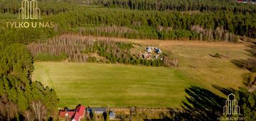 Działka w otoczeniu lasu