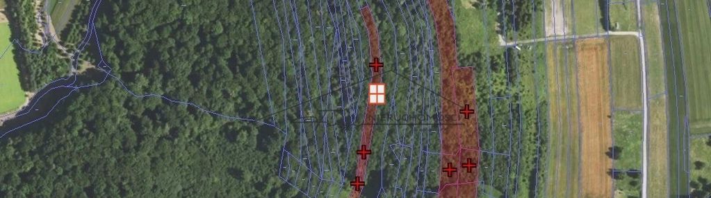 Ujkowice, działka rolno-leśna