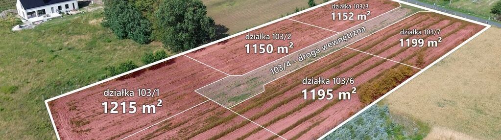 Teren 8000m2 podzielony na działki wz k.mszczonowa
