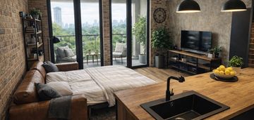 Nowoczesna kawalerka na mokotowie