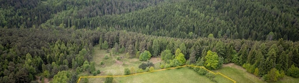 Piękna działka z widokiem na babią górę
