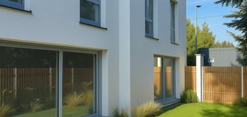 Nowoczesny segment narożny 139 m² z dużym ogrodem