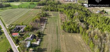 3 atrakcyjne działki budowlane obok lasu / 1000 m2