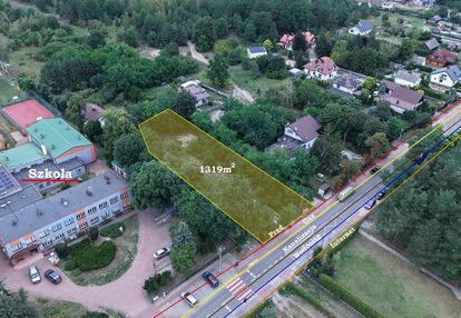 Działka budowlana 1319 m² w centrum sowiej woli