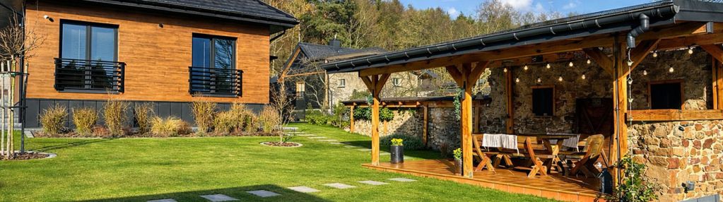 Nowoczesny dom, nad pilicą, gotowy do wprowadzenia