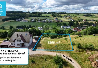 Miechucino • działka pod dom na kaszubach 1866m2