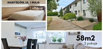 Bezczynszowe mieszkanie w szeregowcu  58m²