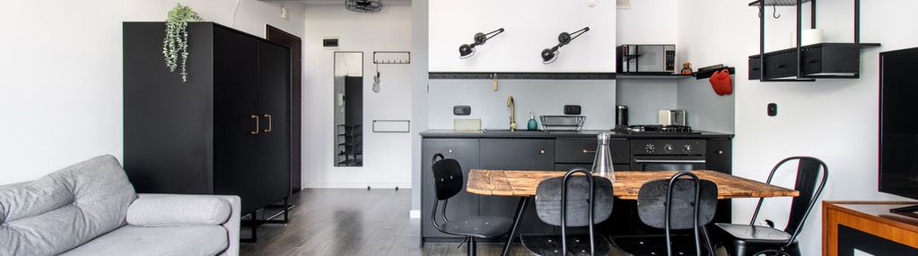 Dwupoziomowe mieszkanie w starym mieście