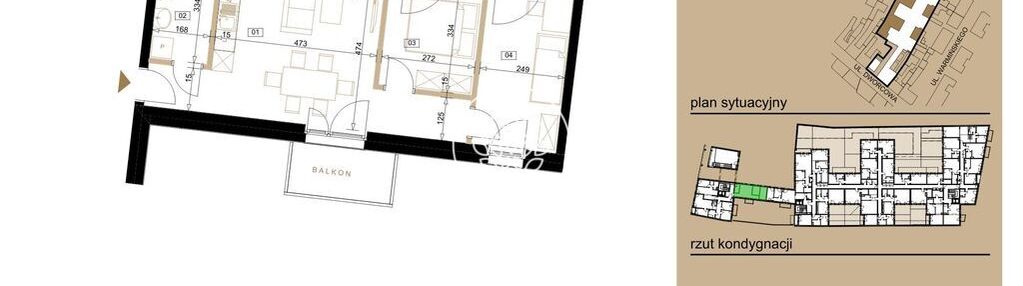 Dwustronne mieszkanie na śródmieściu