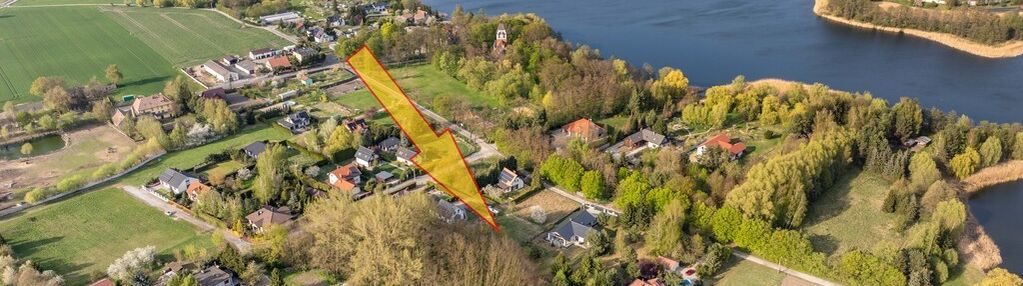 Lednogóra działka z mediami nad jeziorem lednickim