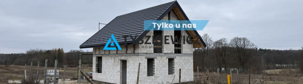 Działki budowlane z rozpoczętą budową