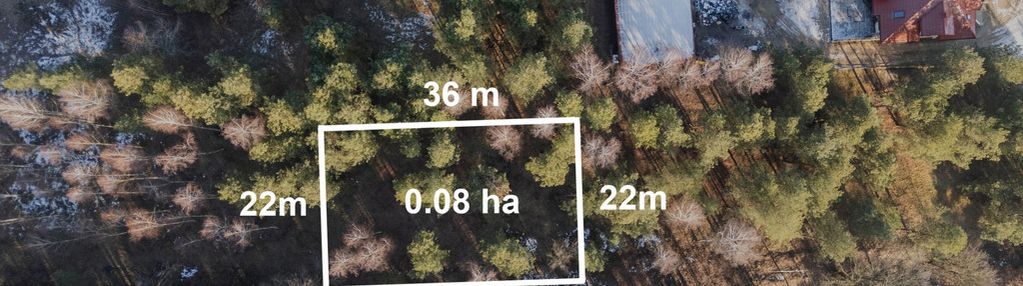 Działka 800m2 – twoje miejsce w otoczeniu natury