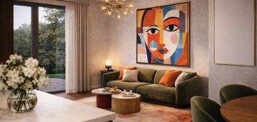 Apartament z prywatnym ogrodem | 3 pokoje