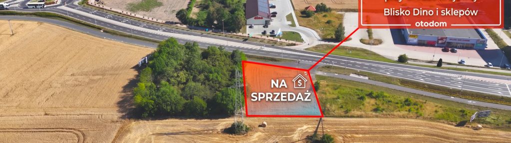 Działka  inwestycyjna 12 ar -głogów