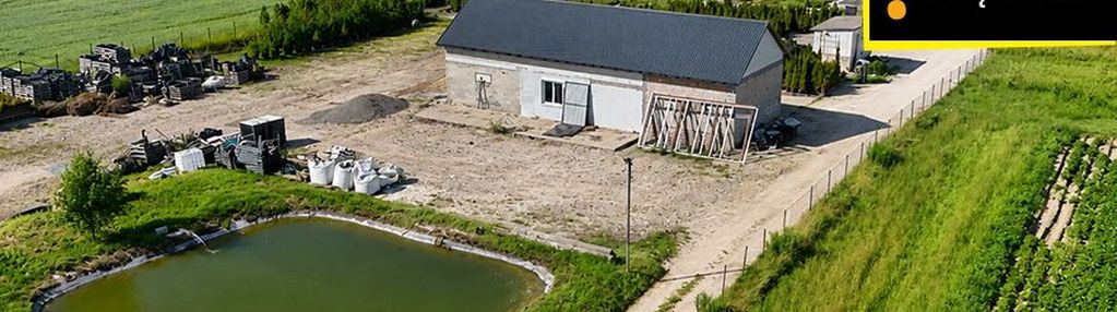 Działka inwestycyjna 2,41 ha przy dk74