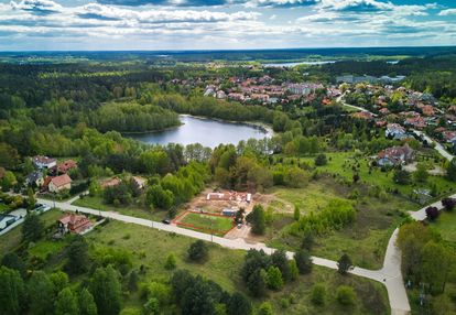 Działka bud. nad jeziorem podkówka os. redykajny