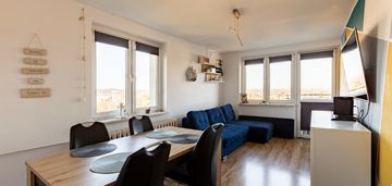 3 pokoje blisko skm, 6 piętro z pięknym widokiem.