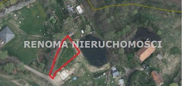Działka pod budowę jednorodzinną 1250 m2 obok las