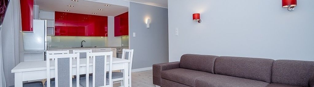 Apartament z pięknym widokiem na zatokę.