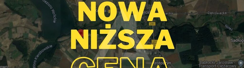 Działka budowlana wolice k. jeziora wolickiego