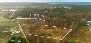 Grunt inwestycyjny nad morzem koło rowów