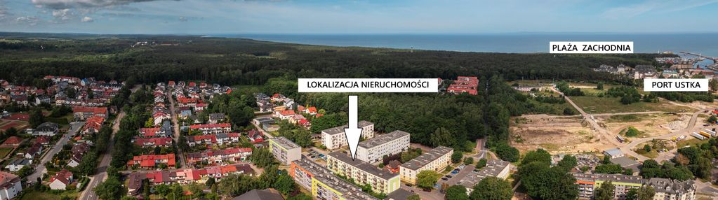 Mieszkanie 4pok, parter, ustka ul. przylesie