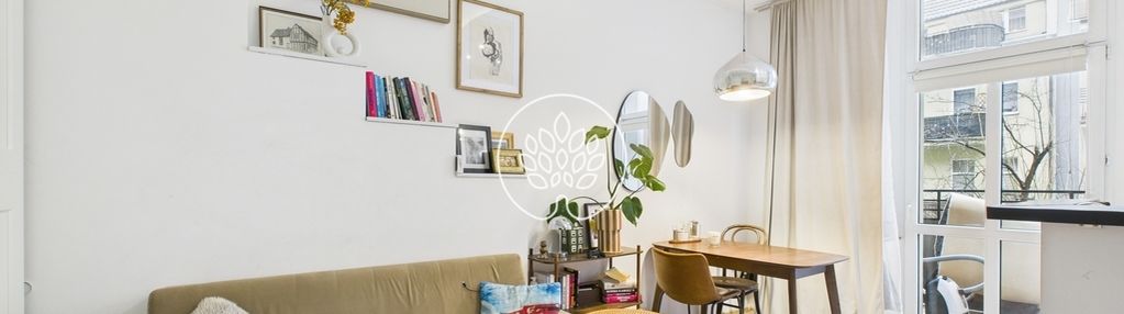 Klimatyczne 2 pokoje z balkonem