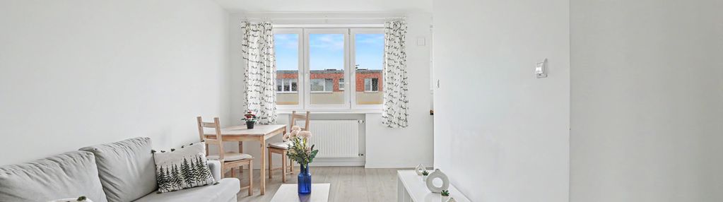 Jasne, dwupokojowe mieszkanie | gdańsk orunia