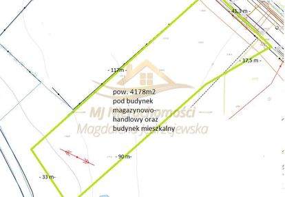 Działka pod bud. magazynowo-handlowy