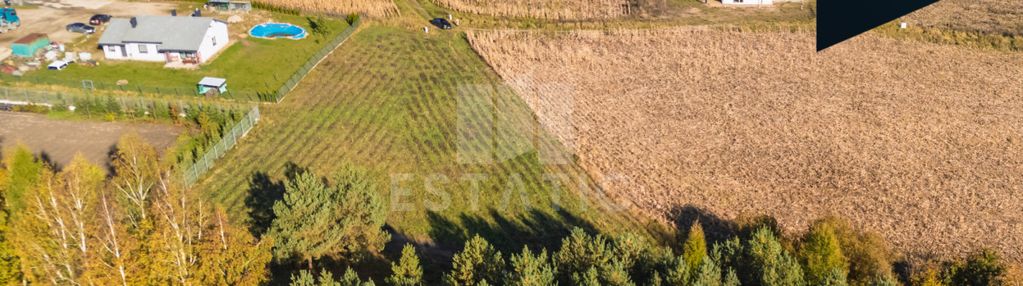 Działka budowlana 2299m2 przy lesie | trąbki małe