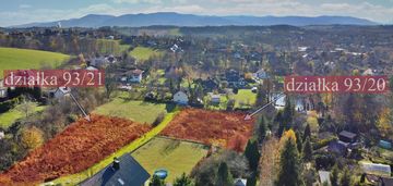 Duża widokowa działka