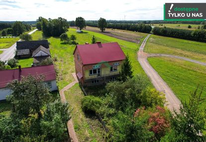 Dom w okołowicach na sprzedaż - widok na las.