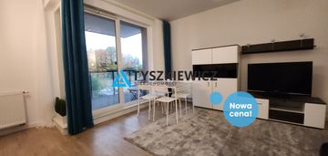 2 pokoje z dużym tarasem, dostępne od zaraz