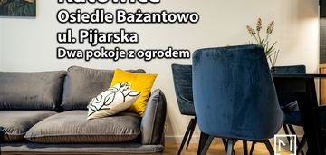 Bażantowo|2 pokoje|ogródek|wysoki standard