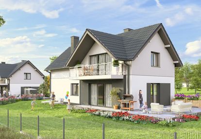 Nowoczesny dom wolnostojący z garażem |5 pokoi